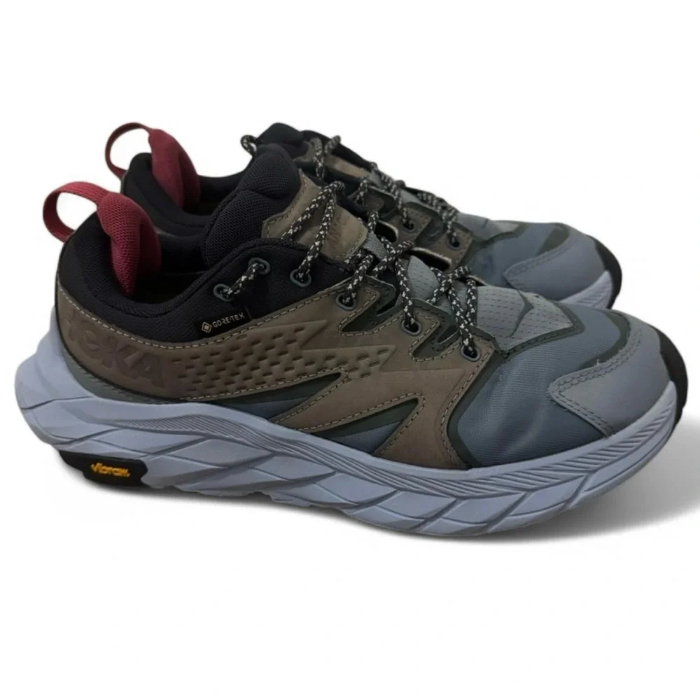 HOKA ONE ONE Women's Anacapa Low Gtx blue Running hiking Shoes